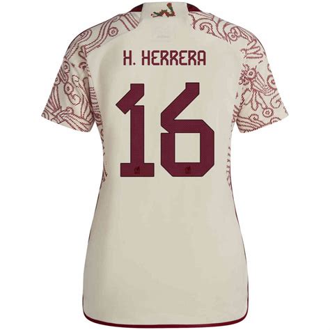 women's replica adidas mexico away jersey 2022|Women's adidas Héctor Herrera White Mexico National Team .